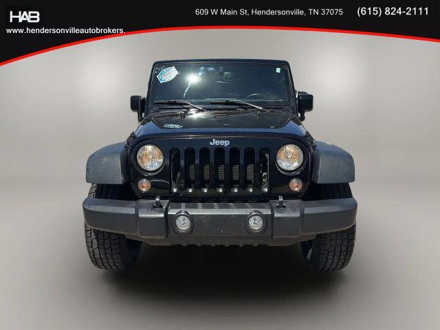 used 2015 Jeep Wrangler Unlimited car, priced at $14,785