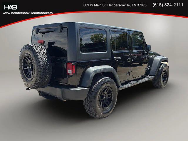 used 2015 Jeep Wrangler Unlimited car, priced at $14,785