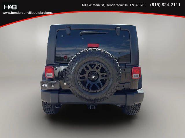 used 2015 Jeep Wrangler Unlimited car, priced at $14,785
