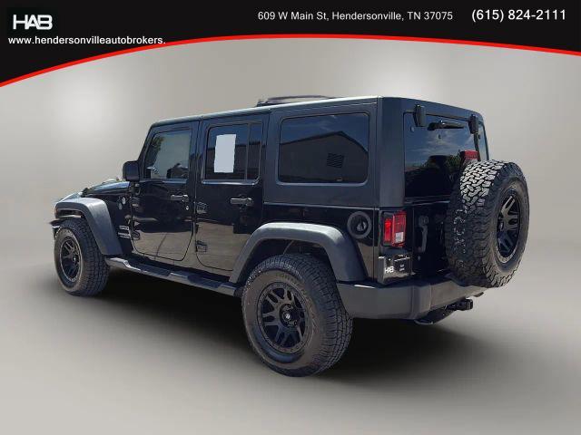 used 2015 Jeep Wrangler Unlimited car, priced at $14,785
