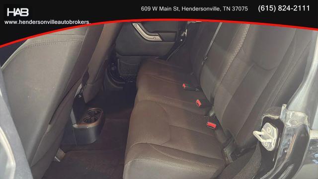 used 2015 Jeep Wrangler Unlimited car, priced at $14,785