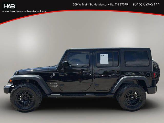 used 2015 Jeep Wrangler Unlimited car, priced at $14,785