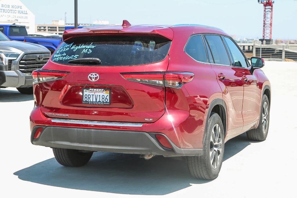 used 2020 Toyota Highlander car, priced at $27,853
