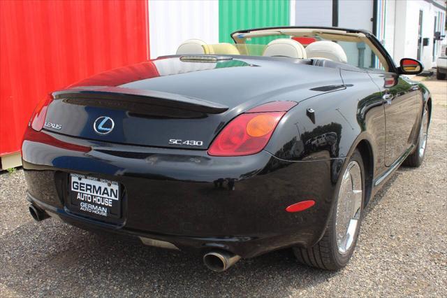 used 2002 Lexus SC 430 car, priced at $12,521