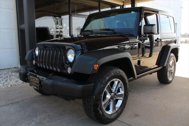 used 2017 Jeep Wrangler car, priced at $21,550