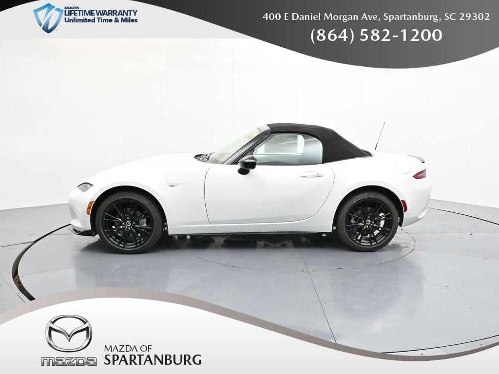 new 2025 Mazda MX-5 Miata car, priced at $35,285
