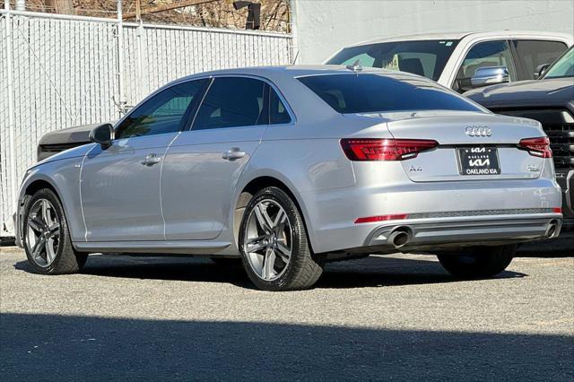 used 2018 Audi A4 car, priced at $20,900