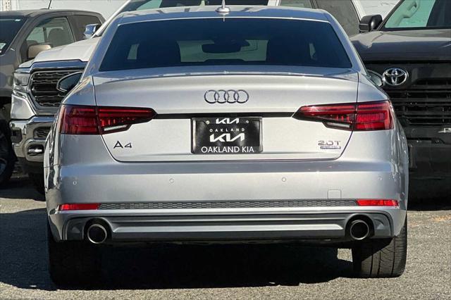 used 2018 Audi A4 car, priced at $20,900