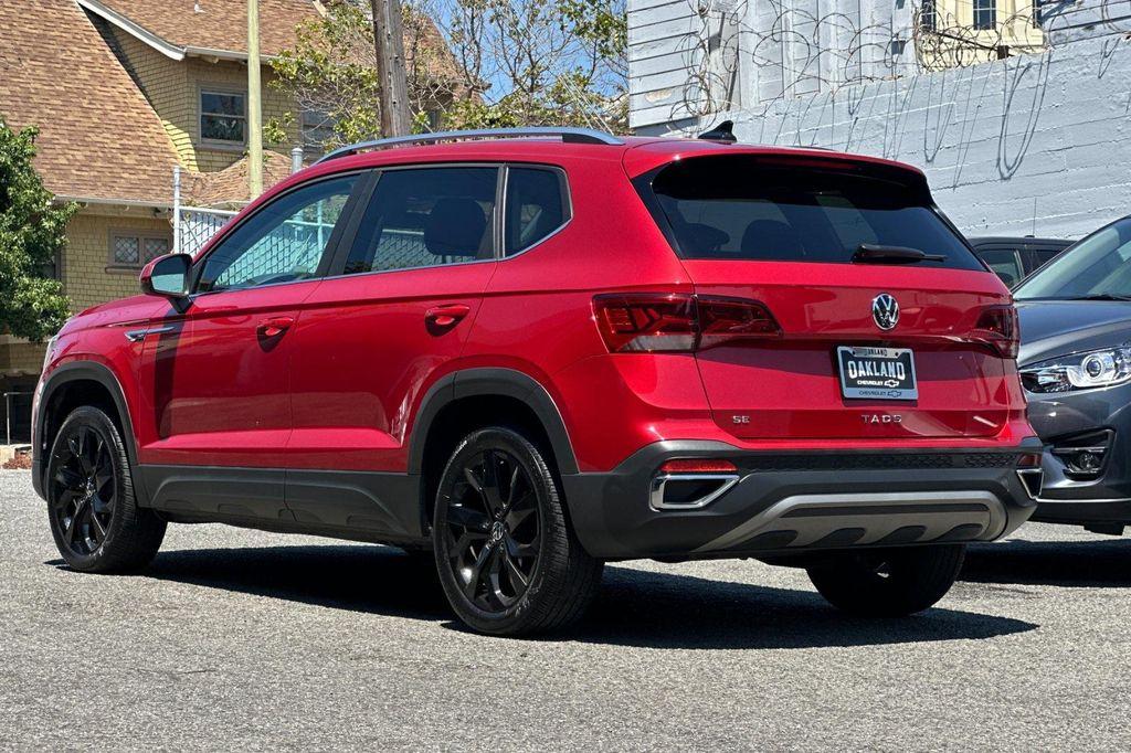 used 2023 Volkswagen Taos car, priced at $21,900
