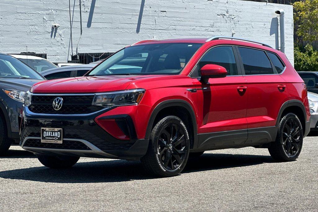 used 2023 Volkswagen Taos car, priced at $21,900