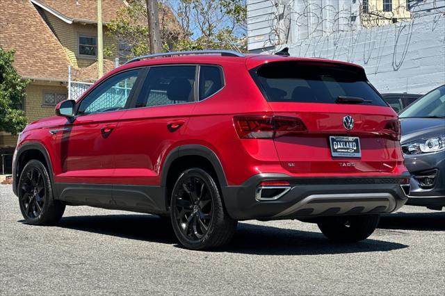 used 2023 Volkswagen Taos car, priced at $24,900