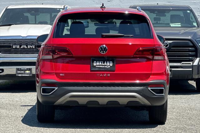 used 2023 Volkswagen Taos car, priced at $24,900