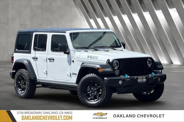 used 2023 Jeep Wrangler 4xe car, priced at $34,900