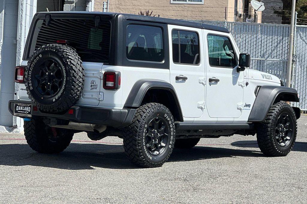 used 2023 Jeep Wrangler 4xe car, priced at $29,900