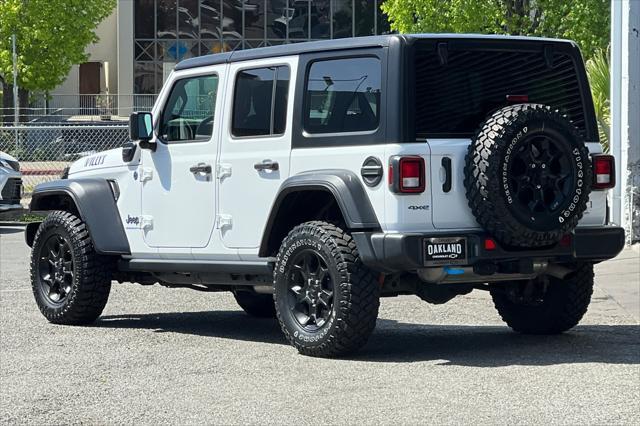 used 2023 Jeep Wrangler 4xe car, priced at $34,900