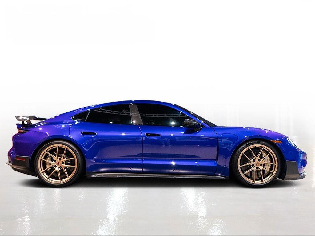 used 2025 Porsche Taycan car, priced at $209,900
