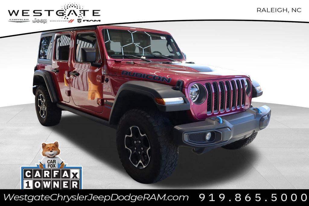 used 2022 Jeep Wrangler Unlimited 4xe car, priced at $36,068