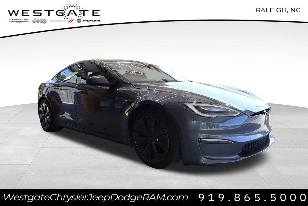 used 2021 Tesla Model S car, priced at $52,990