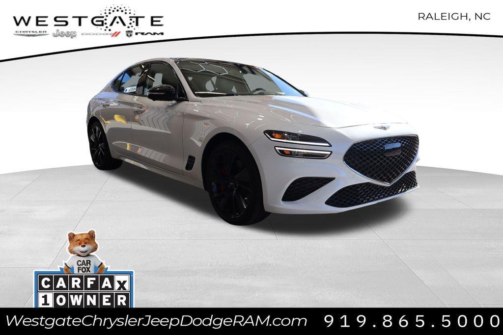 used 2022 Genesis G70 car, priced at $31,950