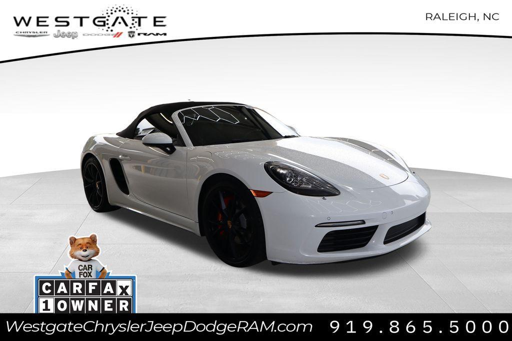 used 2017 Porsche 718 Boxster car, priced at $51,950