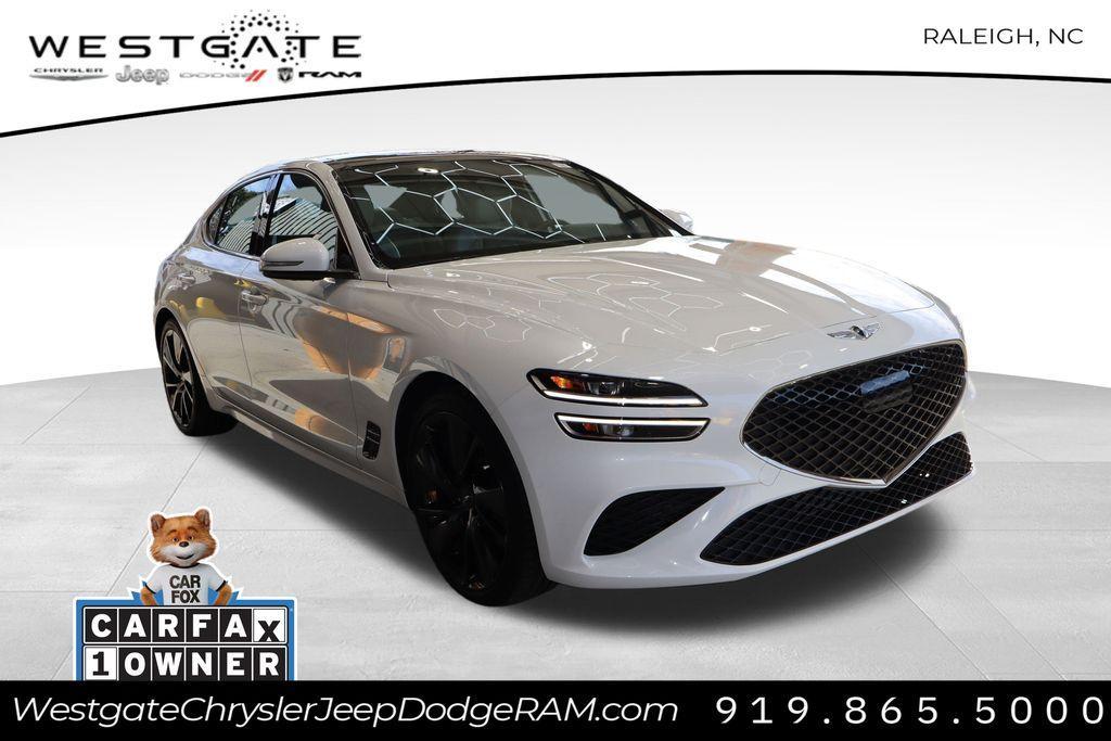 used 2023 Genesis G70 car, priced at $28,650