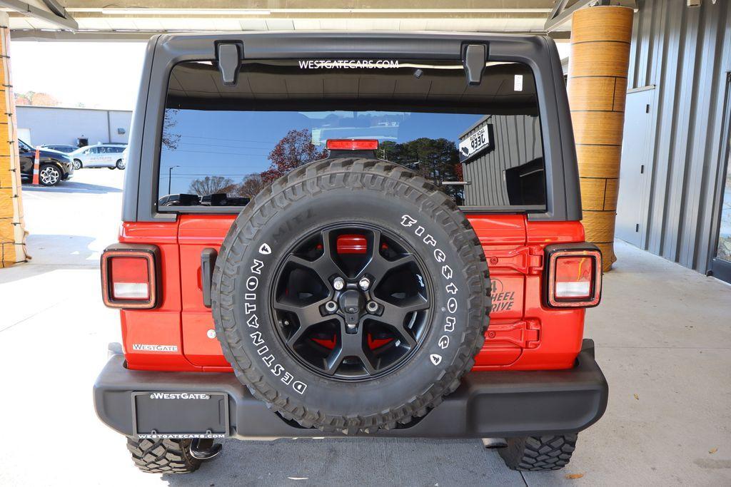 used 2020 Jeep Wrangler Unlimited car, priced at $27,150