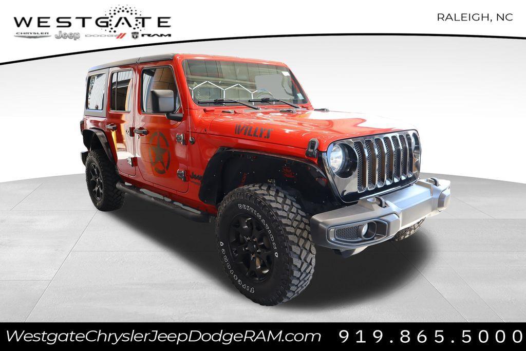 used 2020 Jeep Wrangler Unlimited car, priced at $27,750