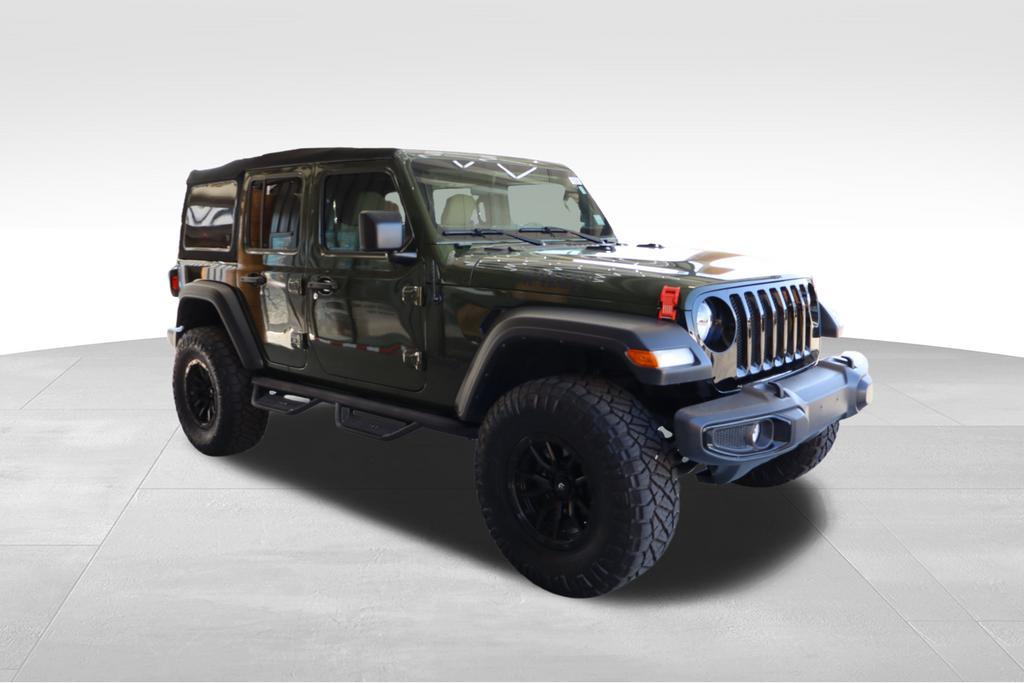 used 2022 Jeep Wrangler Unlimited car, priced at $34,288