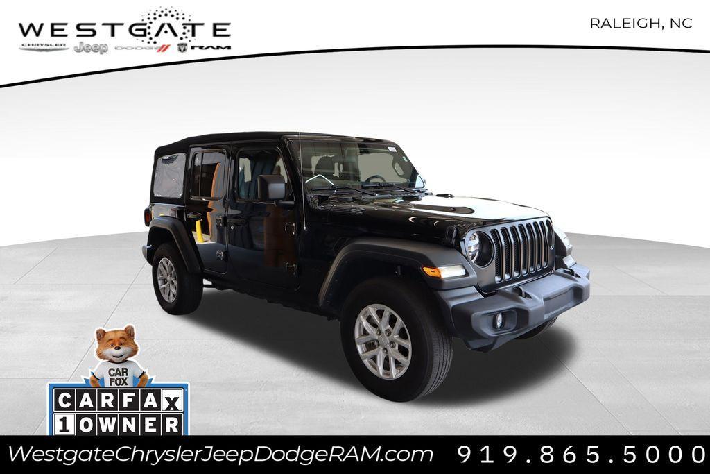 used 2023 Jeep Wrangler car, priced at $31,995