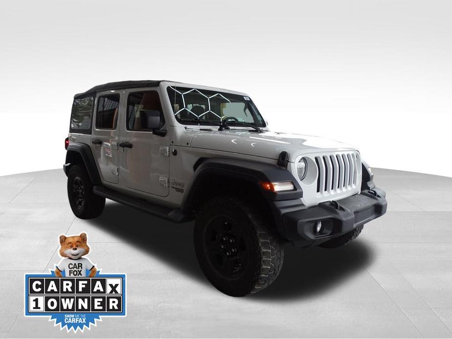 used 2020 Jeep Wrangler Unlimited car, priced at $26,912