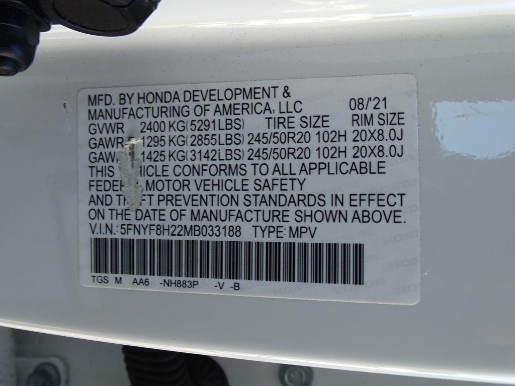 used 2021 Honda Passport car, priced at $27,350