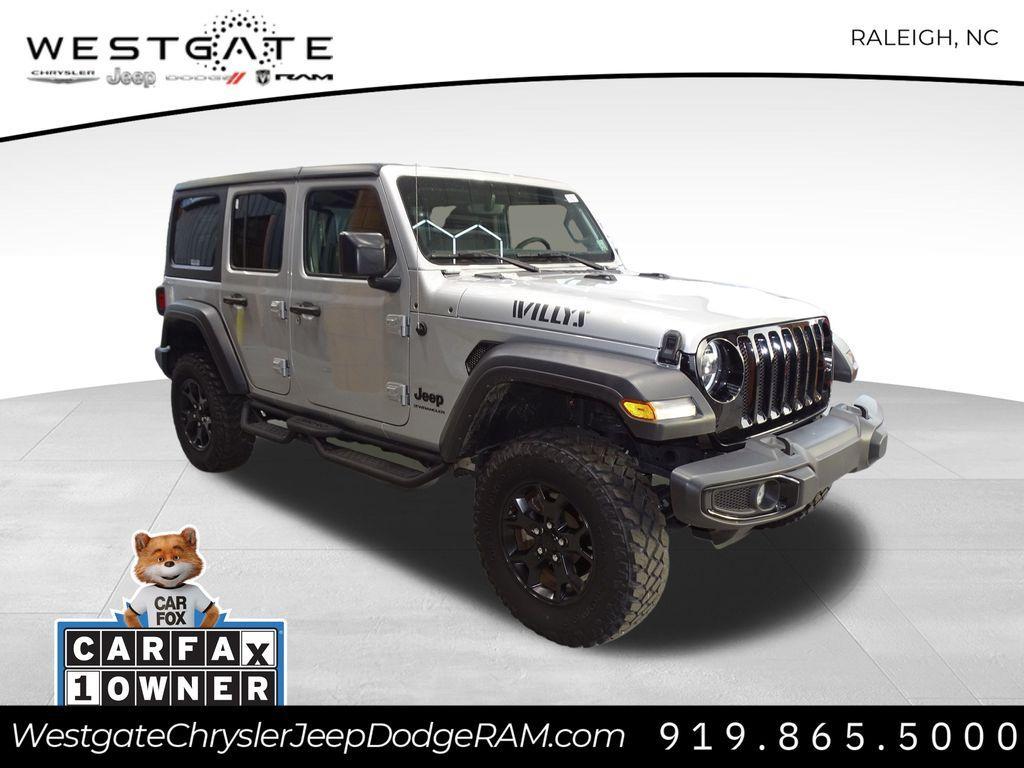 used 2023 Jeep Wrangler car, priced at $35,650