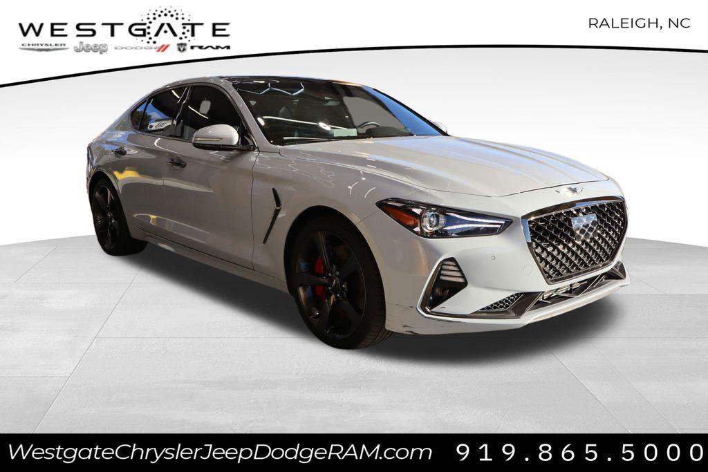 used 2021 Genesis G70 car, priced at $30,450