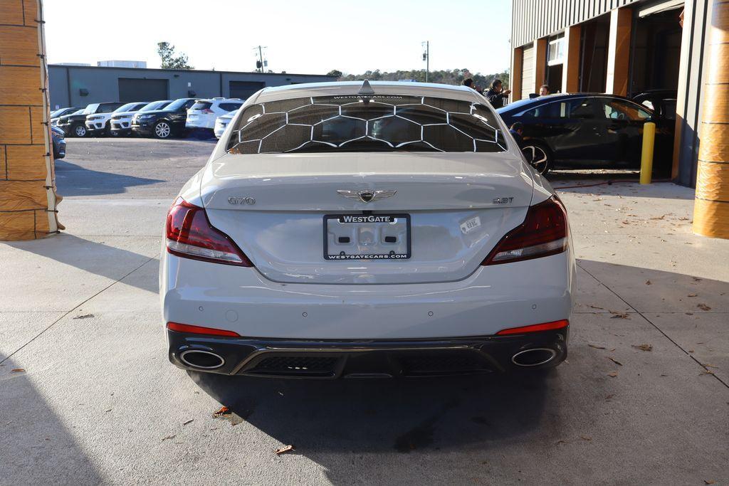 used 2021 Genesis G70 car, priced at $30,450