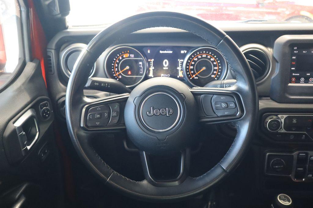 used 2021 Jeep Wrangler Unlimited car, priced at $27,711