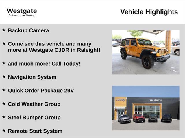 used 2021 Jeep Wrangler Unlimited car, priced at $39,400