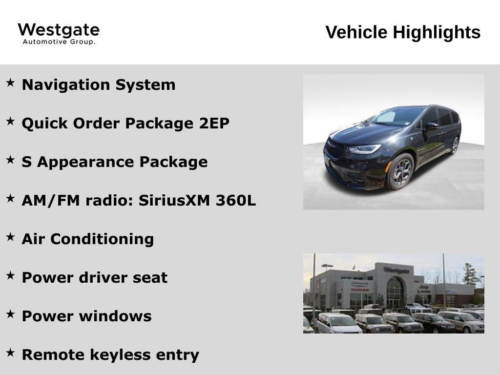 used 2021 Chrysler Pacifica Hybrid car, priced at $33,864