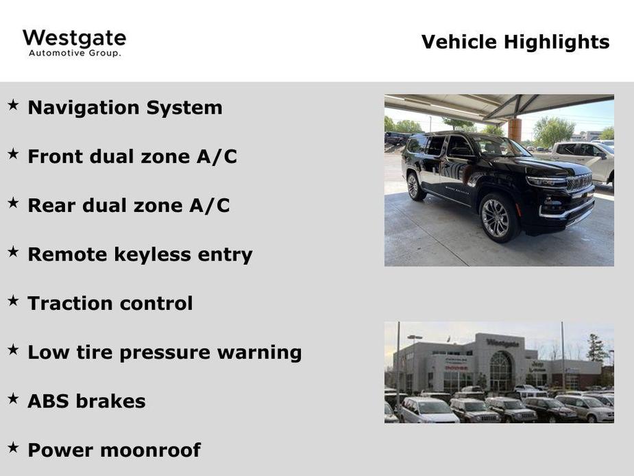 new 2023 Jeep Grand Wagoneer L car, priced at $94,975