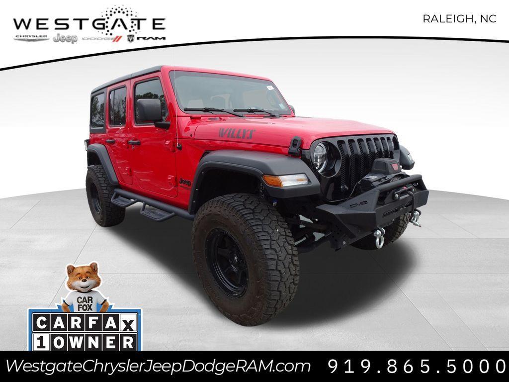 used 2022 Jeep Wrangler Unlimited car, priced at $37,580