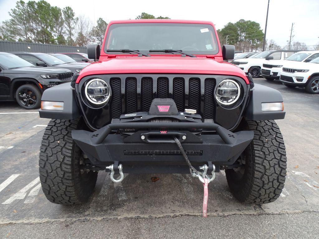 used 2022 Jeep Wrangler Unlimited car, priced at $37,580