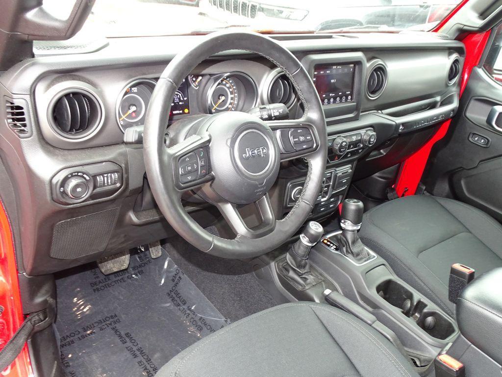 used 2022 Jeep Wrangler Unlimited car, priced at $37,580