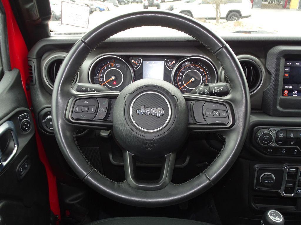 used 2022 Jeep Wrangler Unlimited car, priced at $37,580