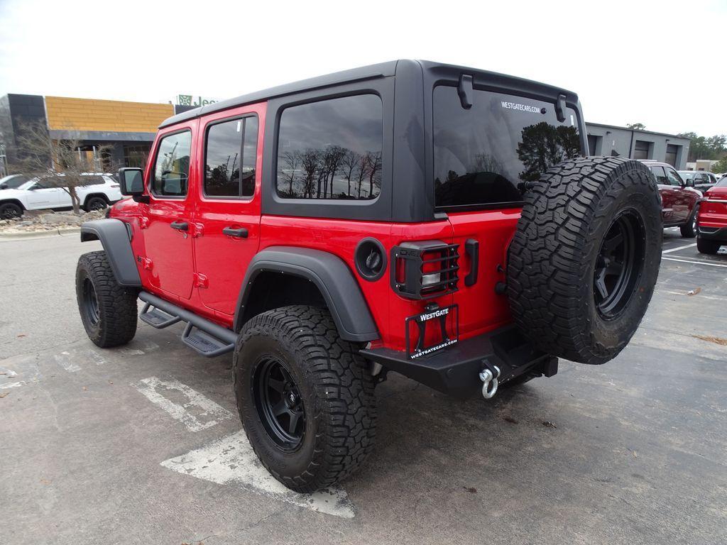 used 2022 Jeep Wrangler Unlimited car, priced at $37,580