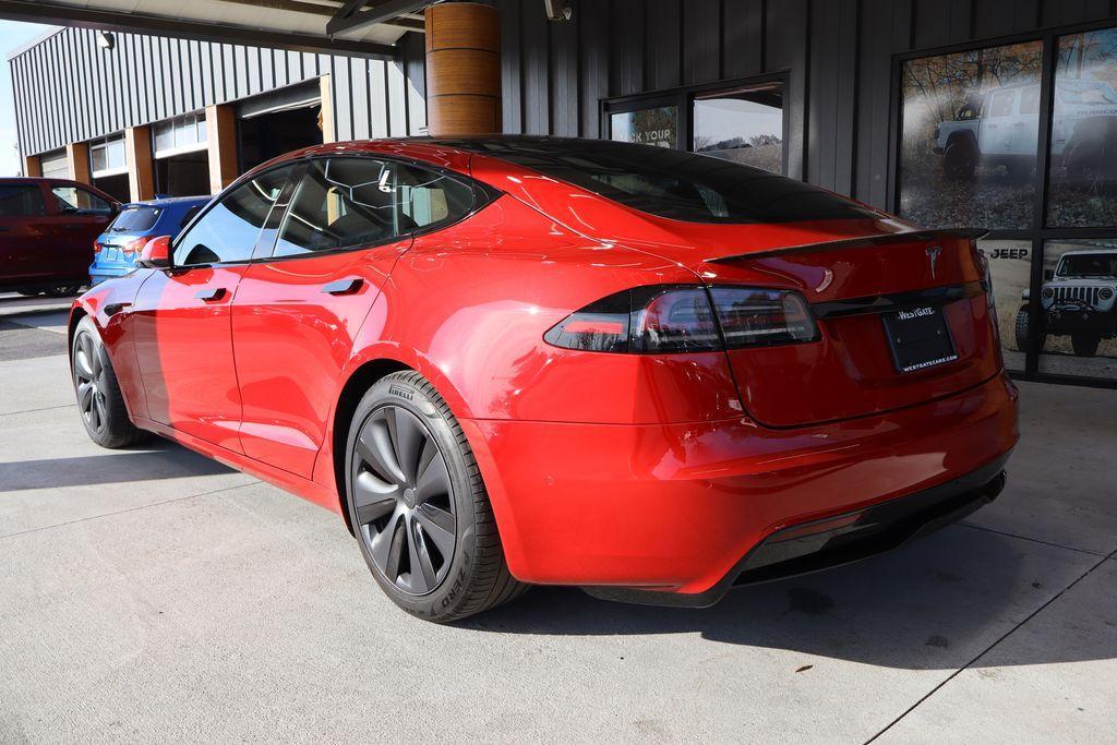 used 2022 Tesla Model S car, priced at $45,114