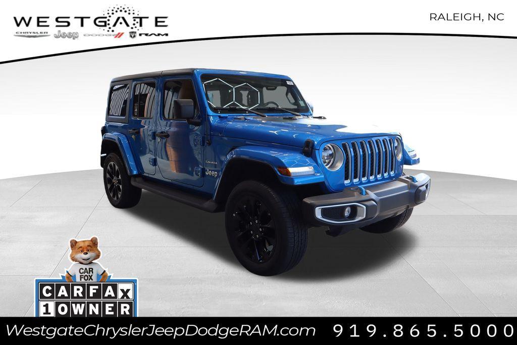 used 2022 Jeep Wrangler Unlimited 4xe car, priced at $29,539