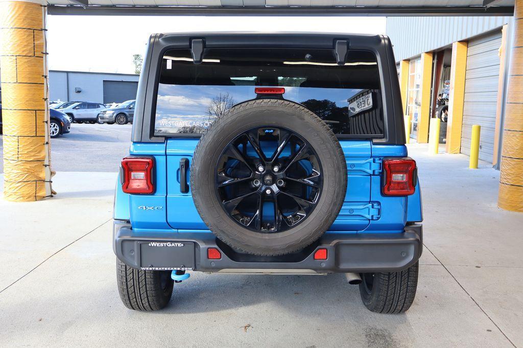 used 2022 Jeep Wrangler Unlimited 4xe car, priced at $29,539