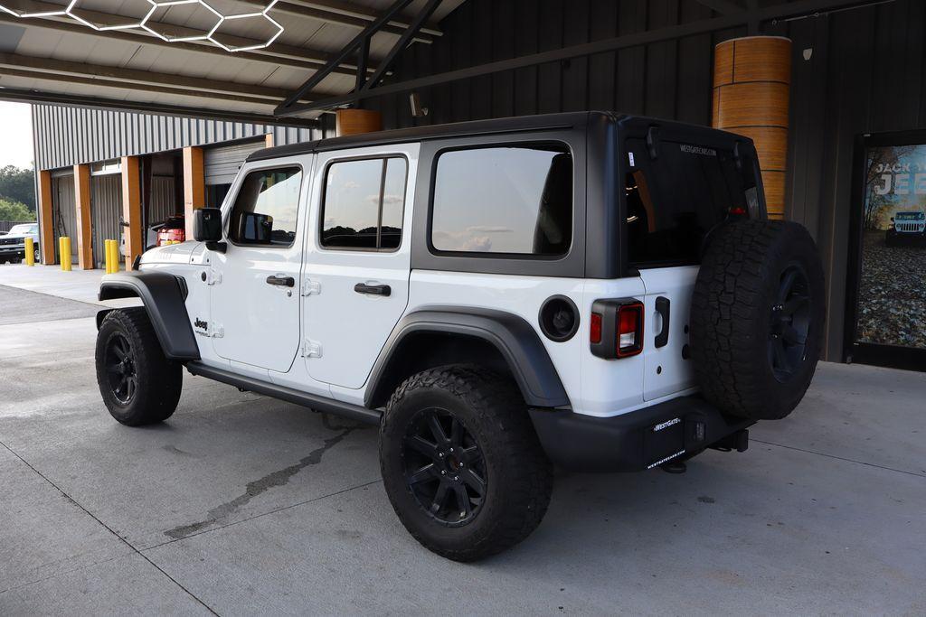 used 2020 Jeep Wrangler Unlimited car, priced at $28,390