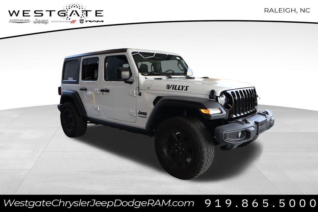 used 2020 Jeep Wrangler Unlimited car, priced at $28,390