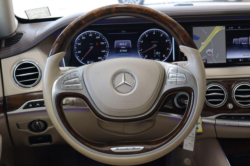 used 2015 Mercedes-Benz S-Class car, priced at $29,950