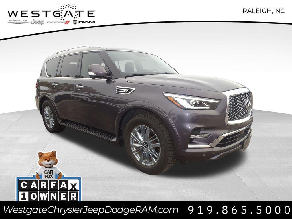 used 2022 INFINITI QX80 car, priced at $37,700